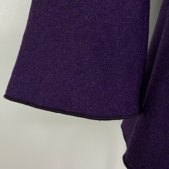 NEW Worth Sugar Plum Purple Felted Wool Jacket Sz. 0 - Picture 10 of 15